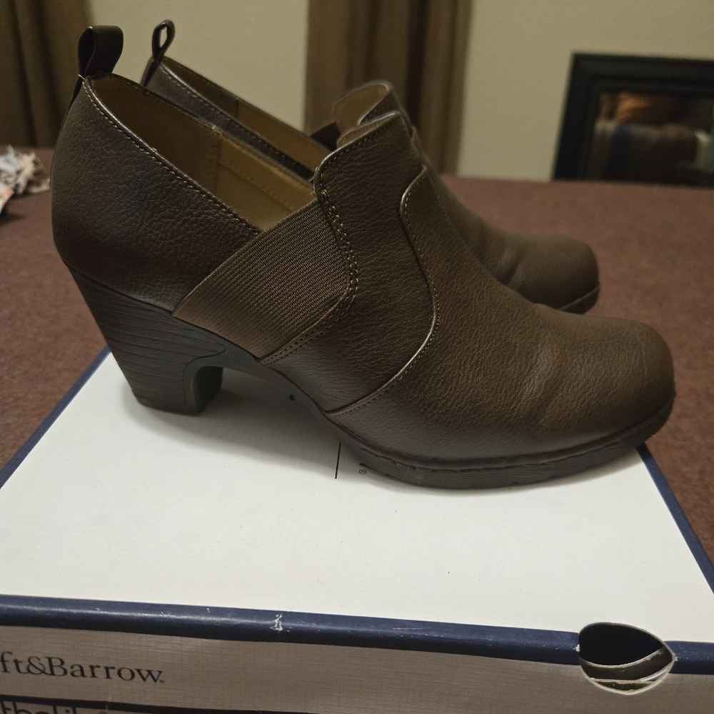 Croft & Barrow Ortholite MaidW Brown Clog Size 8W Brown Like New - Picture 3 of 10